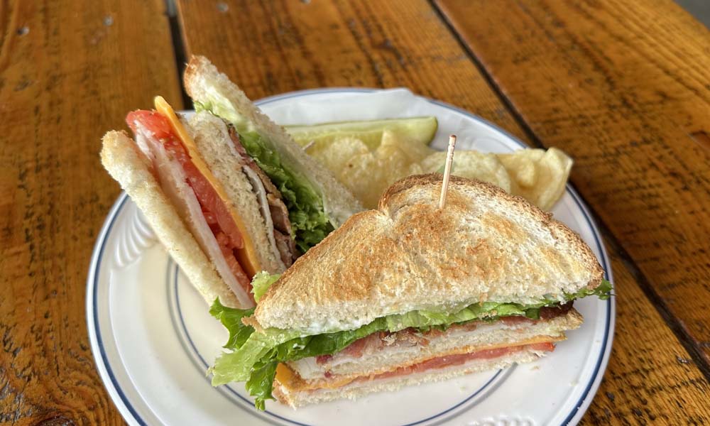 Double decker club sandwich